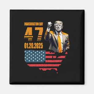 Aimant Président Donald Trump Jour d'investiture 2025 1