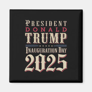 Aimant Président Donald Trump Jour d'investiture 2025 Sou
