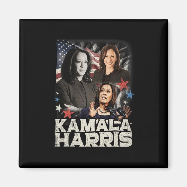Aimant Président Kamala Harris Nous ne reviendrons pas 20 (Devant)