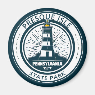 Aimant Presque Isle State Park Pennsylvania Badge