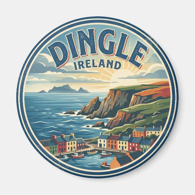 Aimant Presqu'île de Dingle Irlande (Devant)
