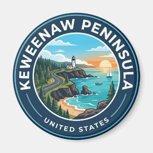 Aimant Presqu'île de Keweenaw Michigan