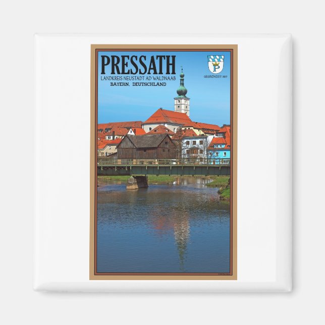 Aimant Pressath - Hiver (Devant)
