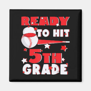 Aimant Prêt À Atteindre Les Enfants De Baseball De 5E Ann