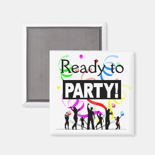 Aimant Prêt à faire la fête