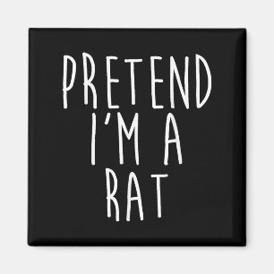 Aimant Prétendre que je suis une famille Rat Lazy Easy Co
