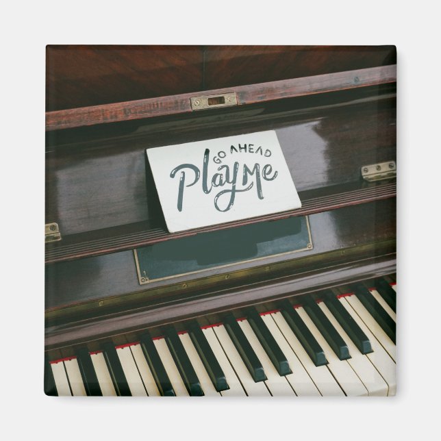 Aimant Pretty Piano (Devant)