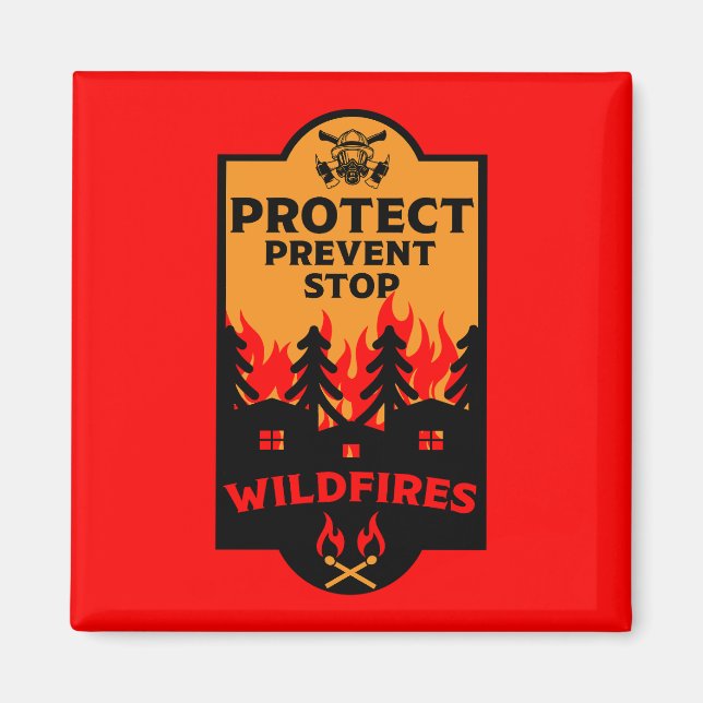 Aimant Prévention des incendies (Devant)