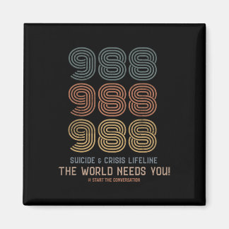 Aimant Prévention du suicide Le monde a besoin de vous