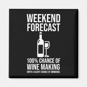 Aimant Prévisions de week-end - 100 % de chances de vinif