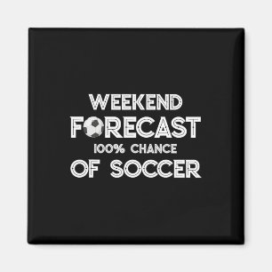 Aimant Prévisions de week-end pour amateur de football dr
