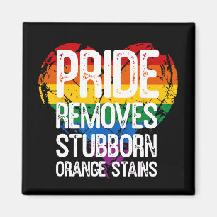 Aimant Pride supprime Orange Têtu Trump Pride M
