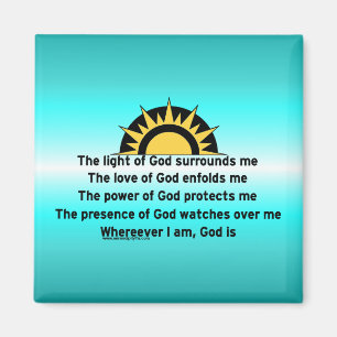 Aimant Prière de protection