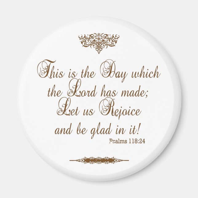 Aimant Prière de remerciements pour l'aimant personnalisé (Devant)