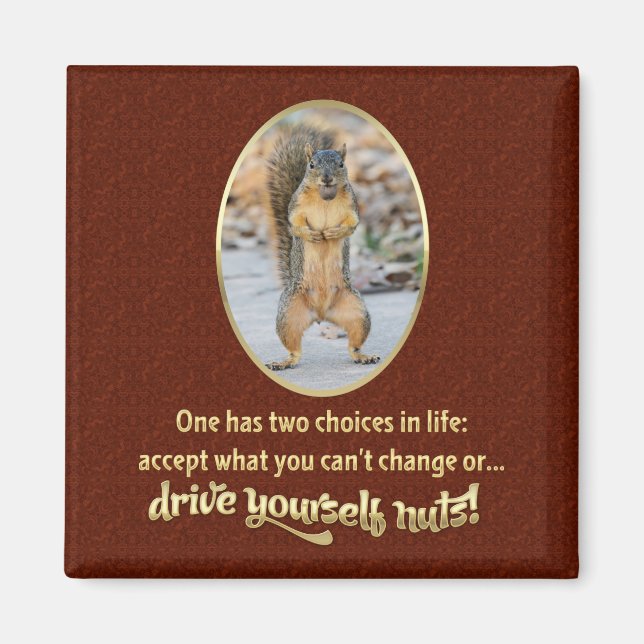 Aimant Prière de sérénité en bref (Devant)