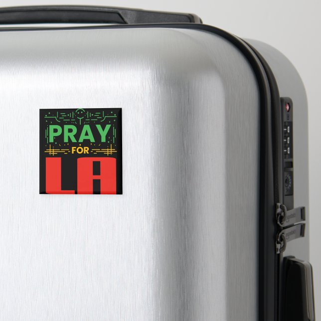 Aimant Priez pour LA (In Situ (Bagages))