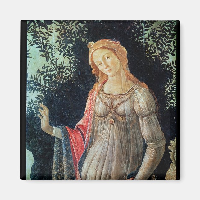 Aimant Primavera, détail de Vénus, c.1478 (Devant)