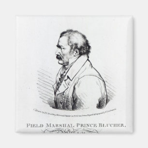 Aimant Prince Blucher de maréchal de champ de Wahlstadt