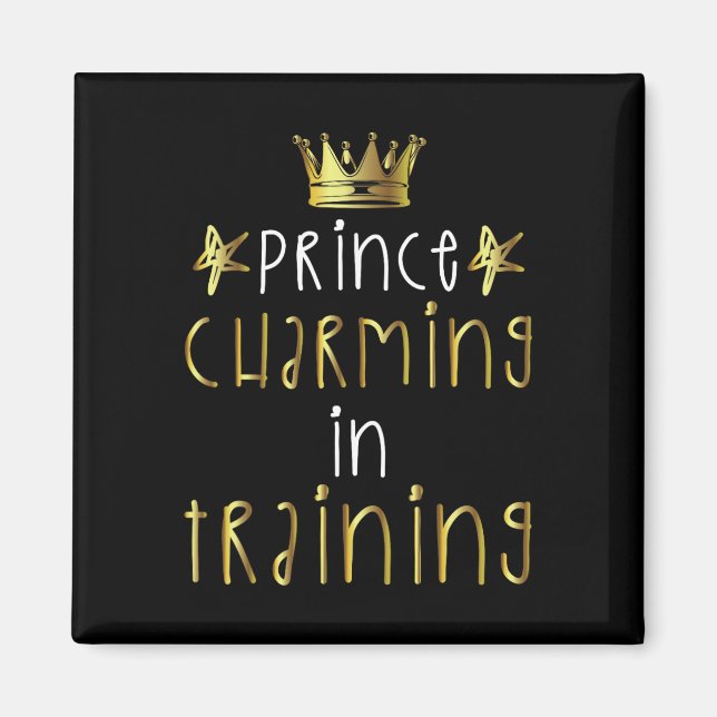 Aimant Prince Charming En Formation Halloween Lazy Co (Devant)