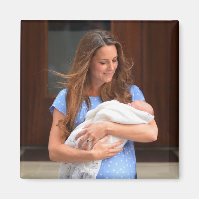Aimant Prince George Royal Baby (Devant)