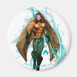 Aimant Prince Orin With Aquaman Logo d'Aquaman