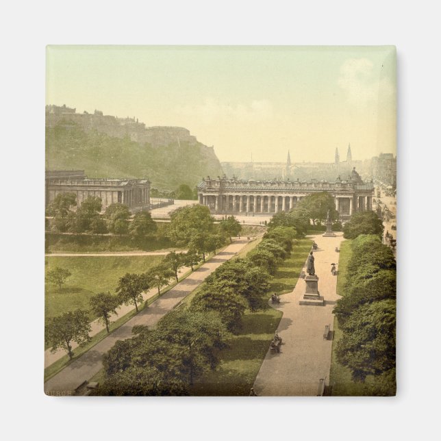 Aimant Princes Street I, Édimbourg, Écosse (Devant)