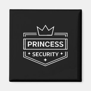 Aimant Princess Security Protection Château Vintage Match