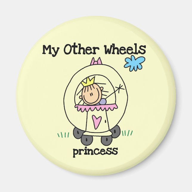 Aimant Princesse Autres Roues (Devant)