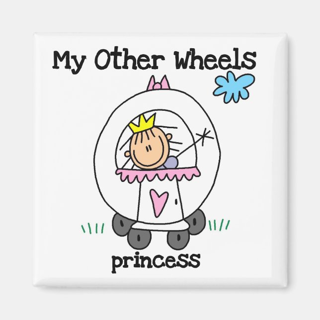 Aimant Princesse Autres Roues (Devant)