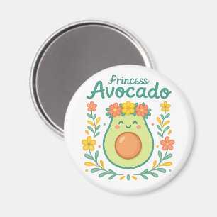 Aimant Princesse Avocado
