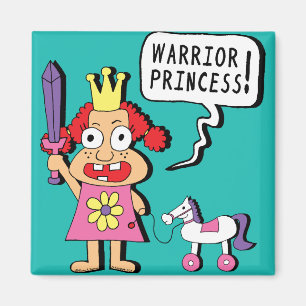 Aimant Princesse de guerrier