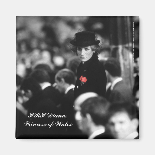 Aimant Princesse Diana - Poppy (Devant)