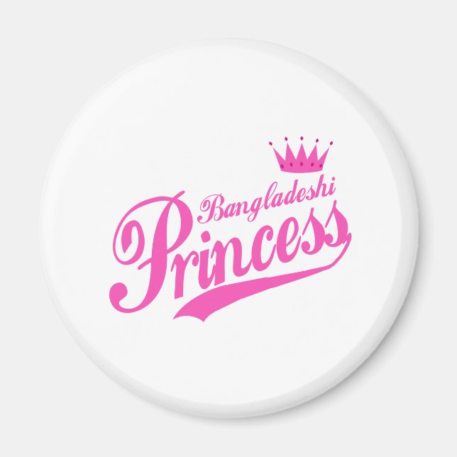 Aimant Princesse du Bangladesh (Devant)