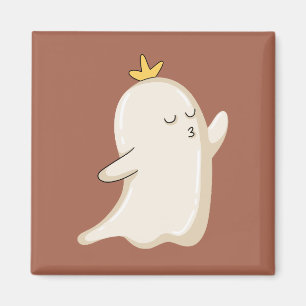 Aimant Princesse Fantôme Envoyant un Baiser