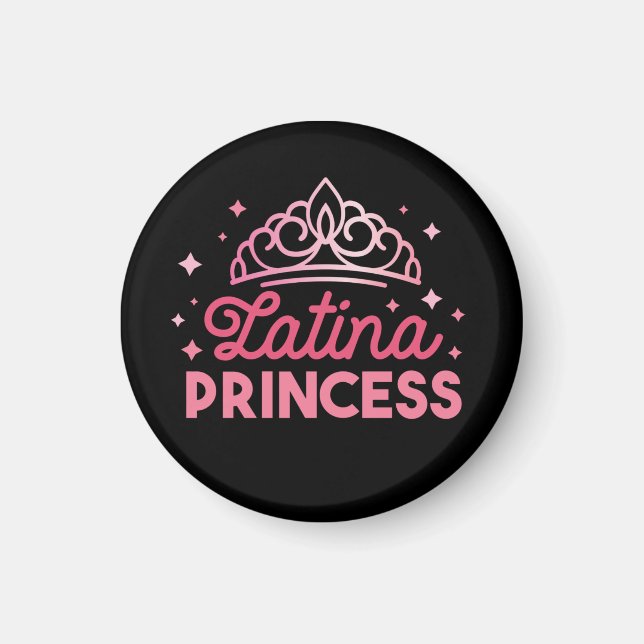 Aimant Princesse Latina Rose (Devant)