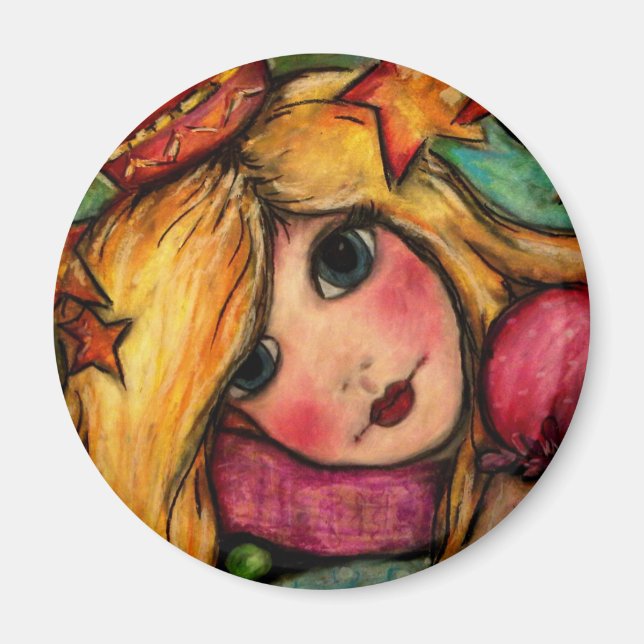 Aimant Princesse & Le Pois (Devant)