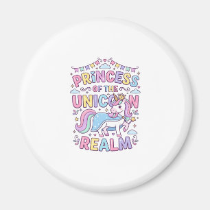 Aimant Princesse Licorne du Royaume Licorne Charmant POD