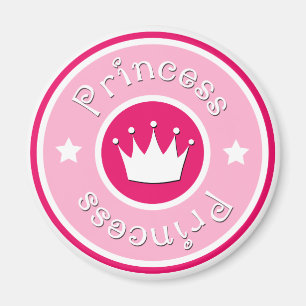 Aimant Princesse Logo