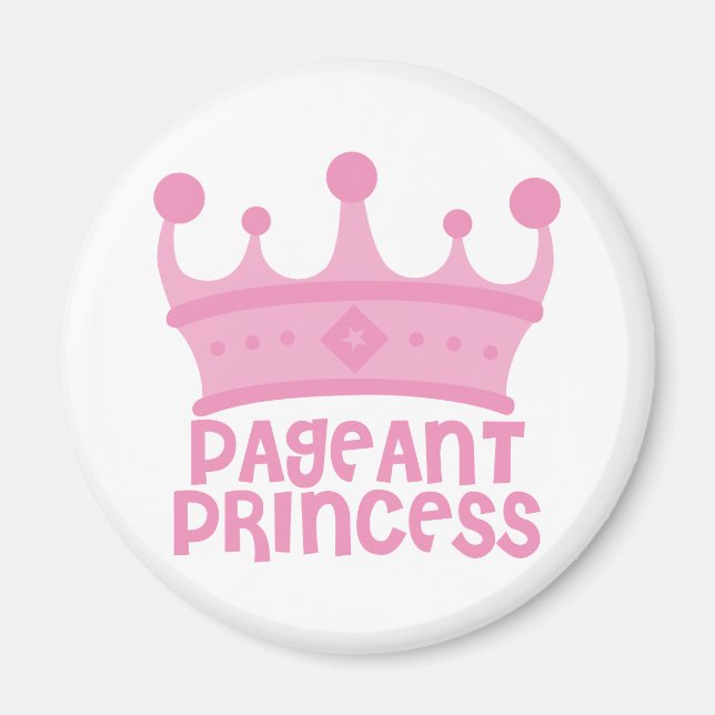 Aimant Princesse Pageant (Devant)