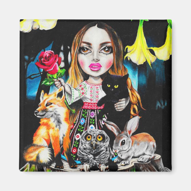 Aimant Princesse roumaine (Devant)