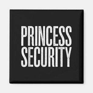 Aimant Princesse Sécurité Protection Retro Castle Women M