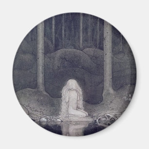 Aimant Princesse Tvustarr regarde dans la piscine