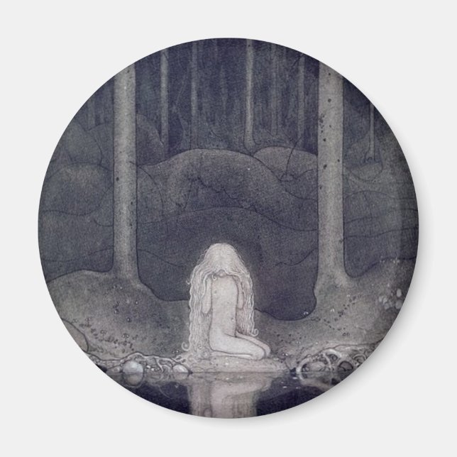 Aimant Princesse Tvustarr regarde dans la piscine (Devant)