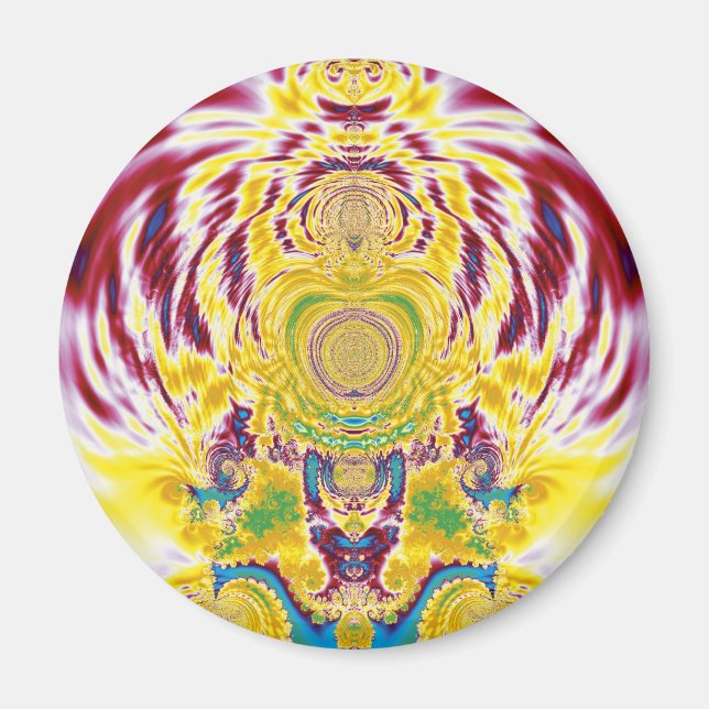 Aimant Printemps rouge (Devant)