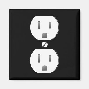 Aimant Prise de prise électrique Costume facile