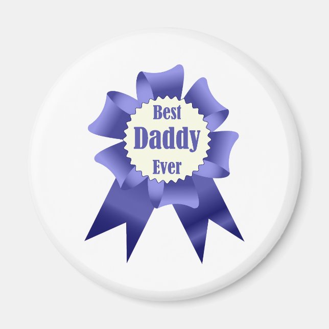 Aimant Prix Best Daddy Ever pour le Père (Devant)