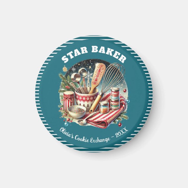 Aimant Prix Star Baker Holiday Cookies (Devant)