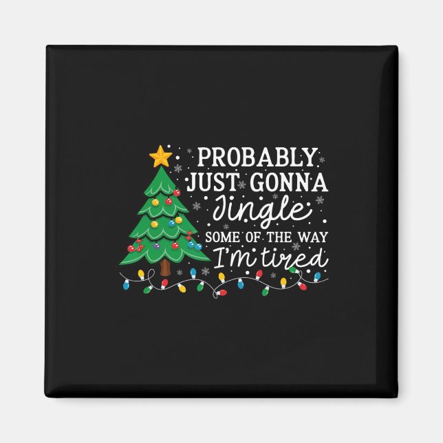 Aimant Probablement juste en faisant tinter un peu Noël C (Devant)