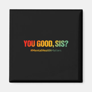 Aimant Problèmes De Santé Mentale De Bonne Sis Dépression