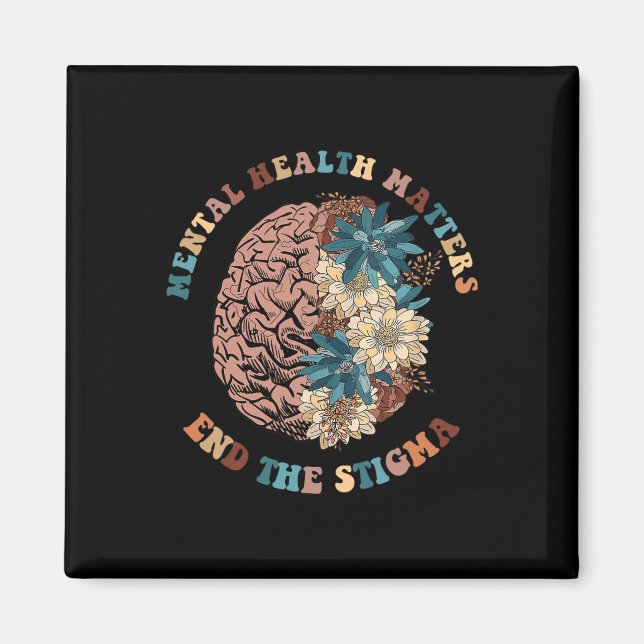 Aimant Problèmes de santé mentale de la stigmatisation Se (Devant)